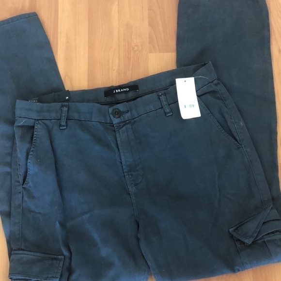 NWT J Brand Croft Easy Cargo Pants Gray Vin Rider - Picture 2 of 16